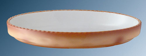 Schönwald 3011 Backform braun oval 32 cm feuerf.