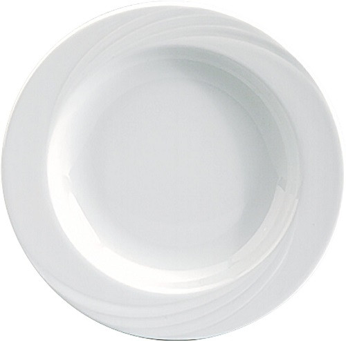 Bauscher DONNA Teller tief rund Fahne Relief 20cm