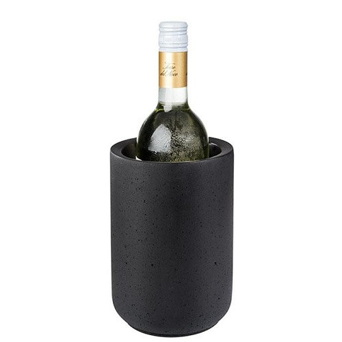 Flaschenkühler -ELEMENT BLACK- 19 cm H