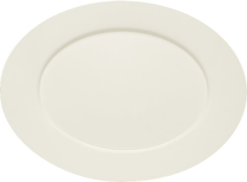 Bauscher PURITY Platte oval Fahne 33x24cm