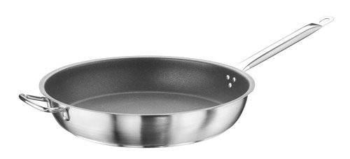 Lyoner Pfanne Edelstahl beschichtet 34 cm