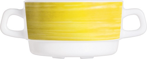 Arcoroc BRUSH YELLOW Suppentasse 32cl