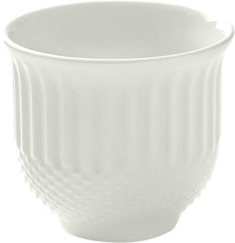 Obertasse Relief PINE_cream 0.08l