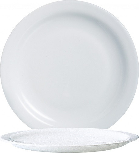 Arcoroc HOTELIERE weiß Teller flach 25,8cm