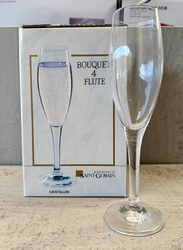 Saint Gobain BOUQUET Sektkelch 0,1 o.F. 4er Set