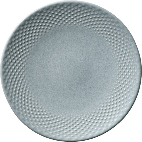 Teller flach rund coup Relief PINE_sky 17cm