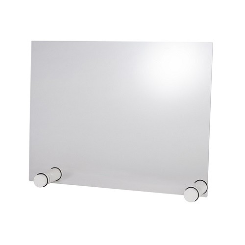 Hygieneschutzwand „ROUND WHITE“ 75 cm H 57 cm