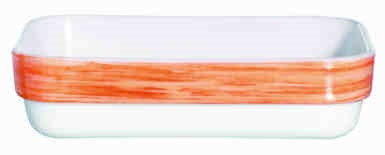 Arcoroc BRUSH ORANGE Schale 14 x 9cm