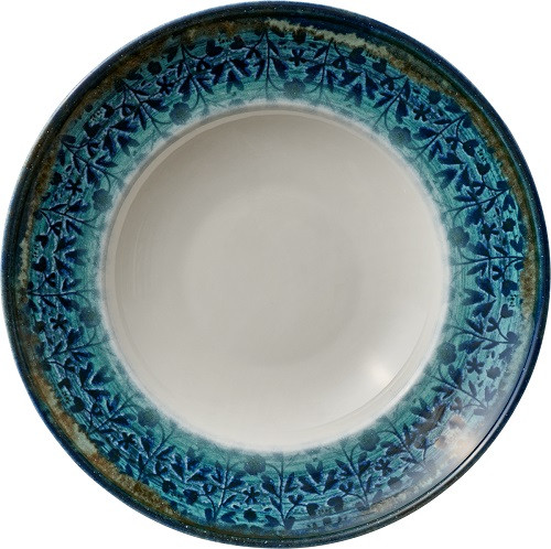 Teller tief rund Fahne MIRAGE_indigo 27cm