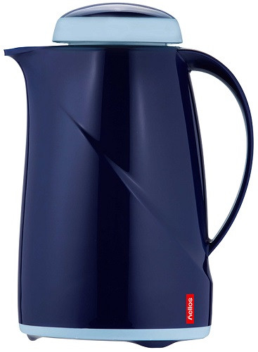 HELIOS Isolierkanne Wave Mini 0,6 l dunkelblau