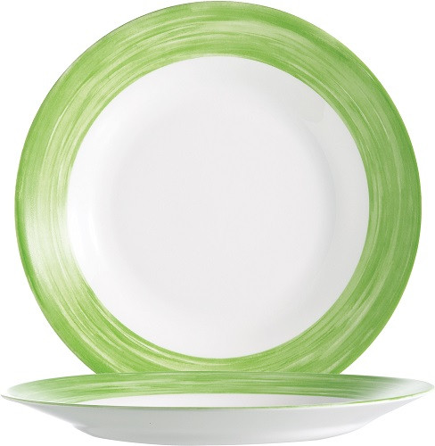 Arcoroc BRUSH GREEN Teller flach 25,2cm