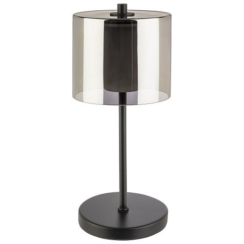 APS Tischleuchte "ANTON" 28cm, schwarz