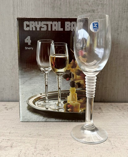 Zwiesel Glas CRYSTAL Bar Sherrykelch 4er Geschenkk.