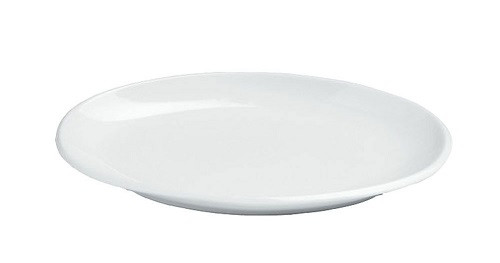 Magnum Platte oval 46x27 cm, Porzellan weiß