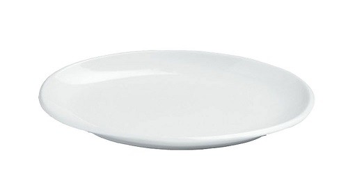 Magnum Platte oval 36x21 cm, Porzellan weiß