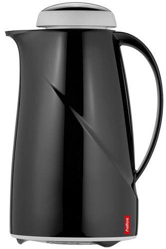 Helios Isolierkanne WAVE 1,0 l schwarz