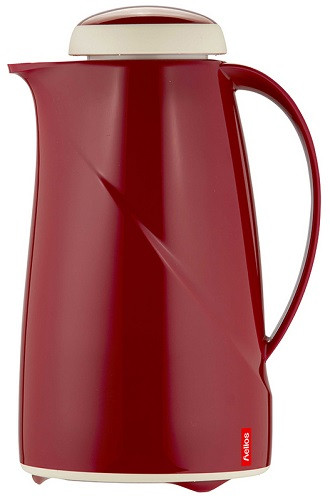 Helios Isolierkanne WAVE 1,0l rot