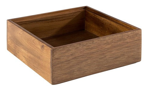 Holzbox Woody Akazie 15x15 cm