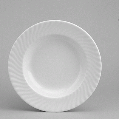 1099/weiß Teller, tief, F. 23 cm (A)