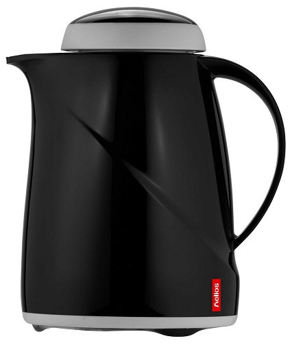 HELIOS Isolierkanne Wave Picco 0,3 l schwarz
